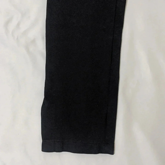 WHBM Stretch Ankle Side Slit Leggings, Color Black Size M - Picture 5 of 12